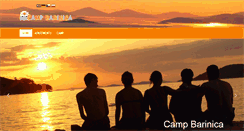 Desktop Screenshot of camp-barinica.com