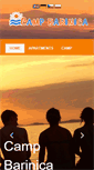 Mobile Screenshot of camp-barinica.com