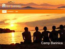 Tablet Screenshot of camp-barinica.com